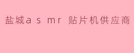 盐城asmr贴片机供应商